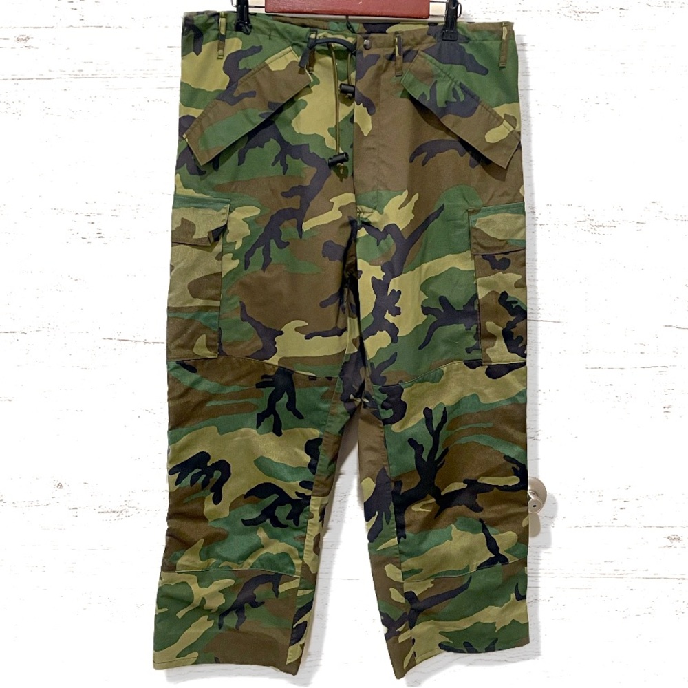 US Army Issue Cold Weather Woodland Camouflage Men’s Pants Size 31-35